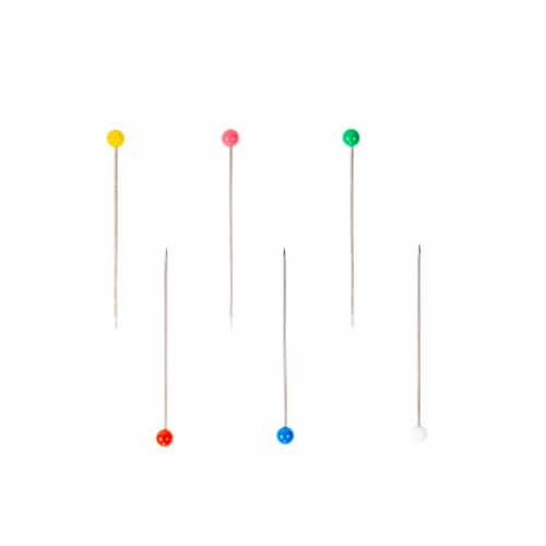 SINGER® Extra Long Ball Head Straight Pins Perspective: back