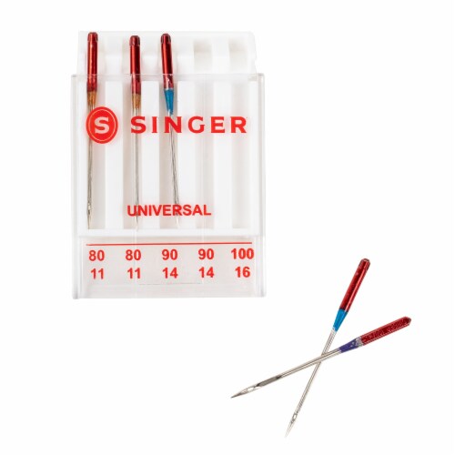 SINGER® Regular Point Needles Perspective: back