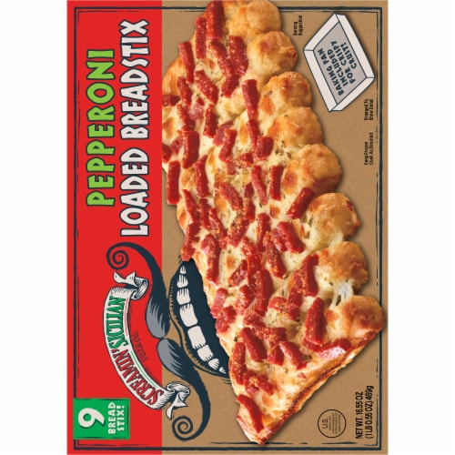 Screamin' Sicilian™ Pepperoni Breadstix Perspective: back