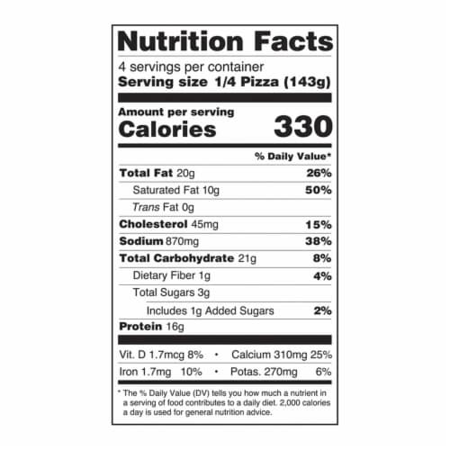 Screamin' Sicilian® Tavern Style Thin Crust Sausage Mushroom & Onion Pizza Perspective: back