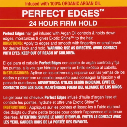 Creme of Nature® Argan Oil Perfect Edges™ Hair Gel Perspective: back