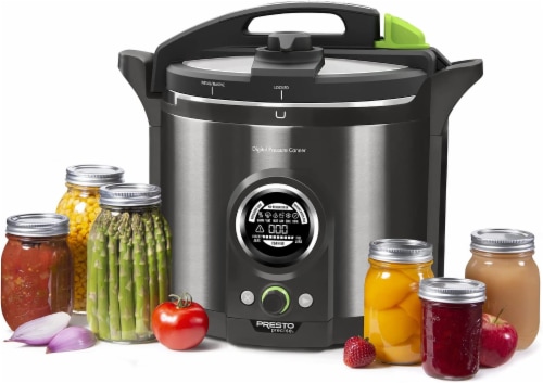 Presto Precise™ Digital Pressure Cooker Perspective: back