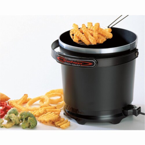 Presto CoolDaddy 05443 Deep Fryer 1500W - 2 qt - White