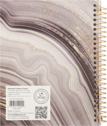 Top Flight® Lily & Huck Journal Notebook - Assorted Perspective: back