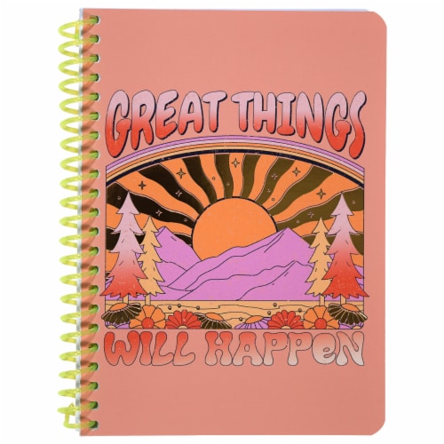 Top Flight Uptown Girl Notebook Perspective: back