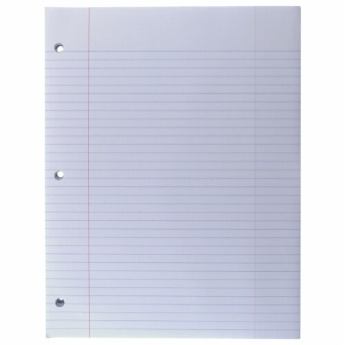 Top Flight Standards College Rule Filler Paper Perspective: back