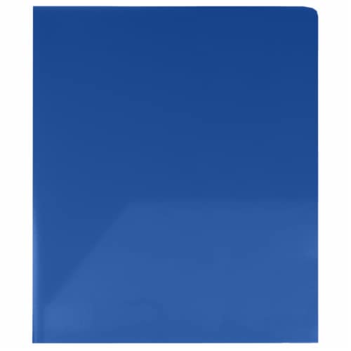 Top Flight Plastic Pocket Folder Perspective: back
