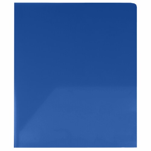 Top Flight Plastic Pocket Folder Perspective: back