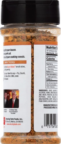 Amazing Taste® Bacon Mates™ Honey Jalapeno Bacon Seasoning Perspective: back