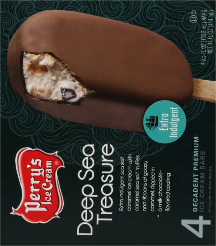 Perry's Ice Cream® Extra Indulgent Deep Sea Treasure Bars Perspective: back