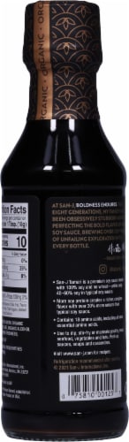 San-J™ Organic Gluten-Free Tamari Soy Sauce Perspective: back