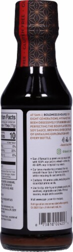 San-J® Tamari Lite Gluten Free Soy Sauce Perspective: back