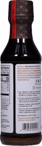 San-J® Tamari Lite Gluten Free Soy Sauce Perspective: back