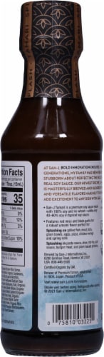 San-J™ Umami Tamari Splash™ Soy Sauce Perspective: back
