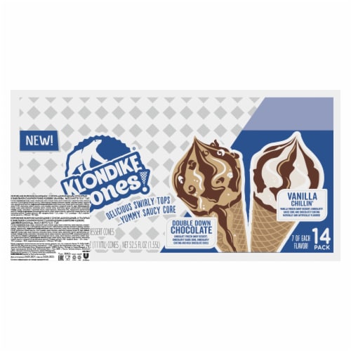Klondike Ice Cream Cone Variety Pack Perspective: back