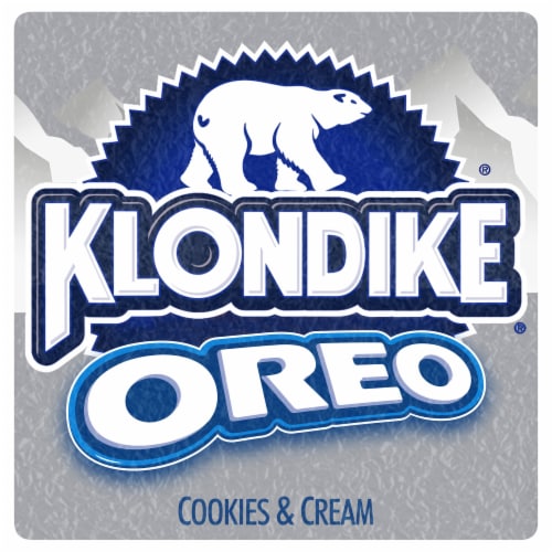 Klondike Oreo Cookies & Cream Ice Cream Bars 6 Count Perspective: back