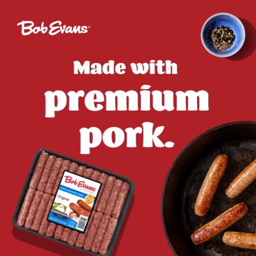 Bob Evans Original Pork Sausage Links Perspective: back