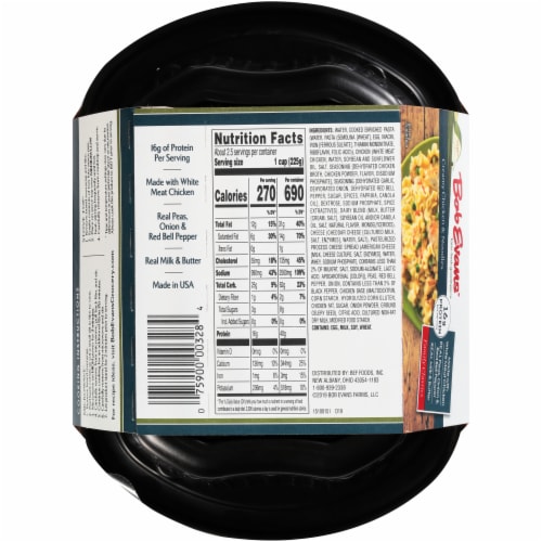 Bob Evans Creamy Chicken & Noodles Perspective: back