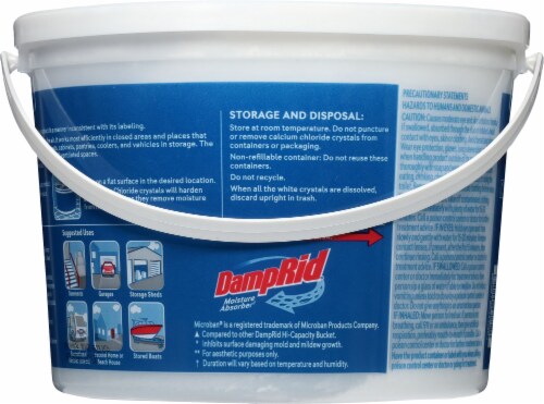 DampRid® Moisture Absorber Perspective: back
