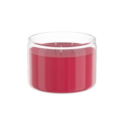 Candle-Lite® Apple Cinnamon Crisp Jar Candle Perspective: back