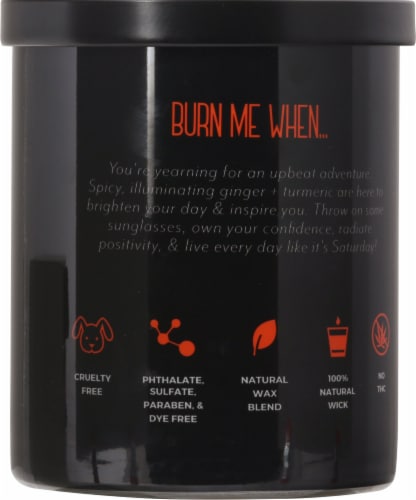 Candle-lite® CBD Ginger + Turmeric Candle Perspective: back