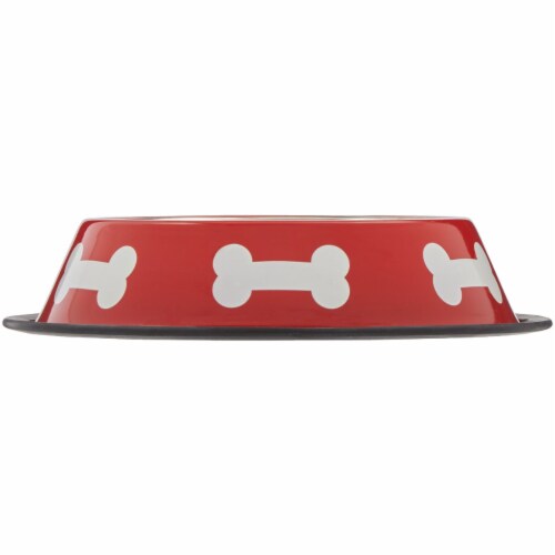 Ruffin' it 32oz Ss Red/Bones Bowl 19232 Perspective: back