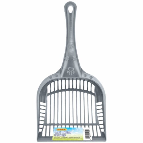 Westminster Pet Ruffin' Plastic Jumbo Cat Litter Scoop 31219 Perspective: back