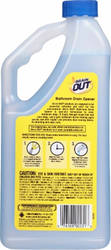 Drain Out® Bathroom Drain Opener Perspective: back