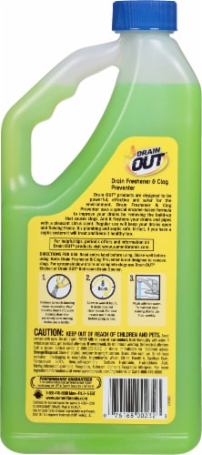 Drain Out® Freshener & Clog Preventor Perspective: back
