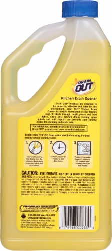 Summit® Drain Out Kitchen Drain Opener Perspective: back