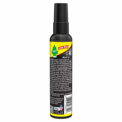Little Trees® Black Ice® Automotive Air Freshener Spray 3.5 fl oz Perspective: back