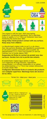 Little Trees® New Car™ Scent Air Freshener Perspective: back