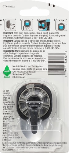 Little Trees® Vent Liquid™ Golden Vanilla Car Air Freshener Perspective: back