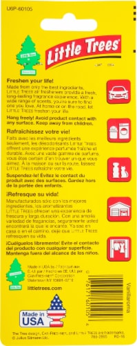 Little Trees® Vanillaroma® Air Fresheners Perspective: back