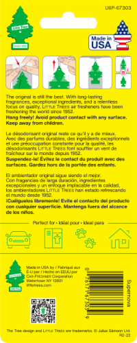 Little Trees® Supernova Air Fresheners Perspective: back