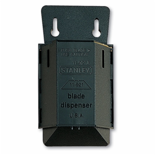 Wall Mount Utility Knife Blade Dispenser w/Blades, 100/Pack Wall Mount Utility Knife Blade Dispenser w/Blades, 100/Pack