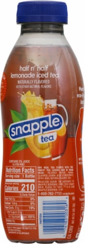 Snapple® Half 'N Half Iced Tea & Lemonade Drink Perspective: back
