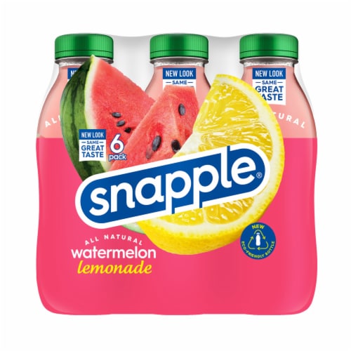 Snapple Watermelon Lemonade Perspective: back