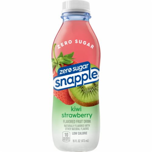 Snapple® Kiwi Strawberry Zero Sugar Fruit Drink Perspective: back