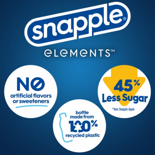 Snapple Cherry & Fig Black Tea Perspective: back