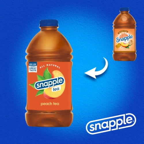 Snapple® Zero Sugar Peach Tea, 6 bottles / 16 fl oz - Food 4 Less