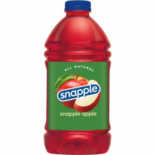 Snapple Apple Juice Drink Perspective: back