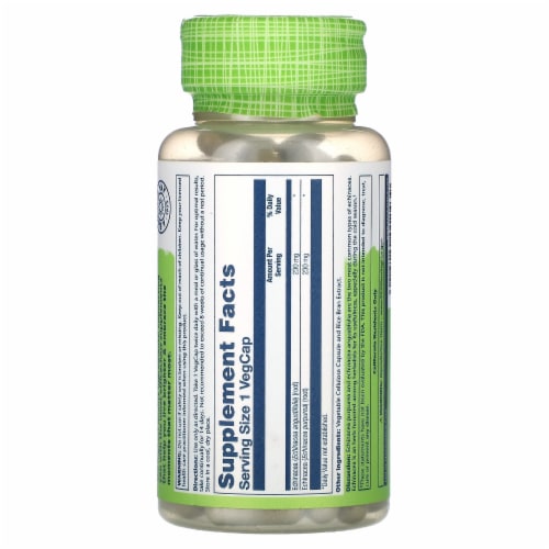 Solaray True Herbs Echinacea Purpurea & Angustifolia 460 mg - 100 VegCaps Perspective: back