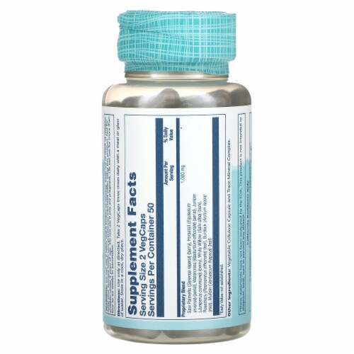 Solaray Hair Blend SP-38 - 100 VegCaps Perspective: back