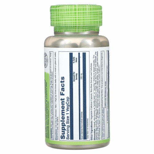 Solaray Prickly Pear Vegetarian Capsules 500 mg Perspective: back