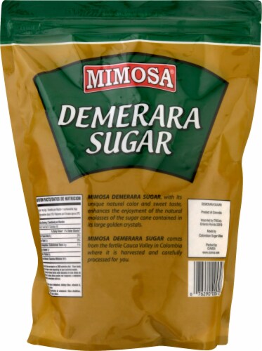 Mimosa® Demerara Sugar Perspective: back