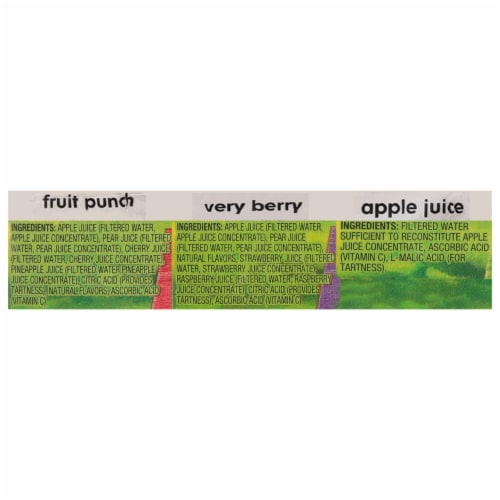 Apple & Eve® 100% Juice Variety Pack Perspective: back