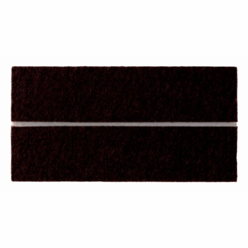 3M Scotch™ Felt Pads - Brown Perspective: back