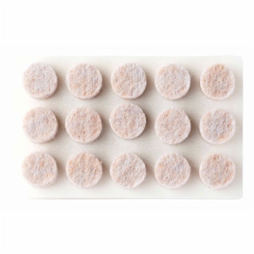 3M Scotch™ Felt Bumpers - Beige Perspective: back