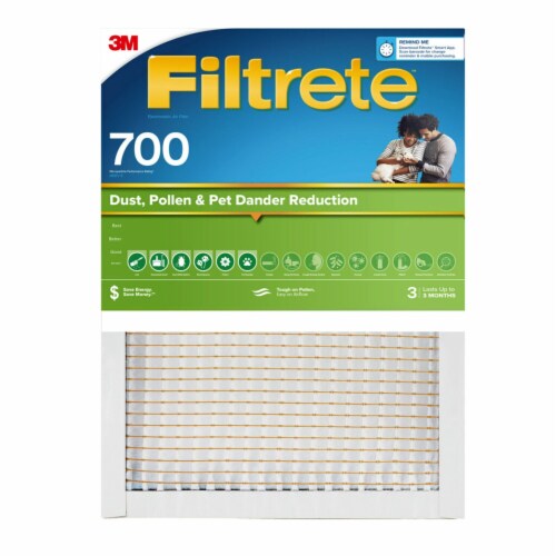 Fiiltrete™ Electrostatic 700 MPR Furnace AC Air Filter Perspective: back